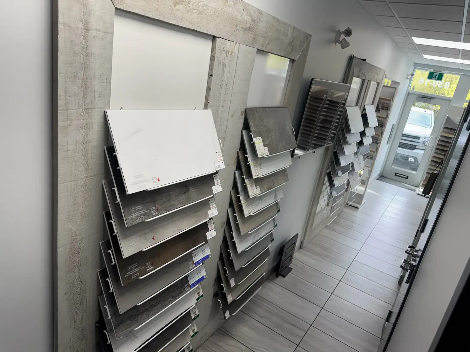 Tile display 7, Kelowna Flooring Superstore showroom