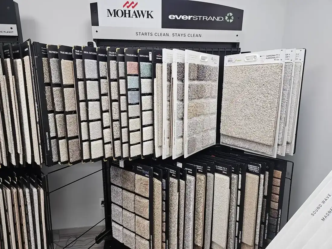 Linoleum Sheet display 3, Kelowna Flooring Superstore showroom